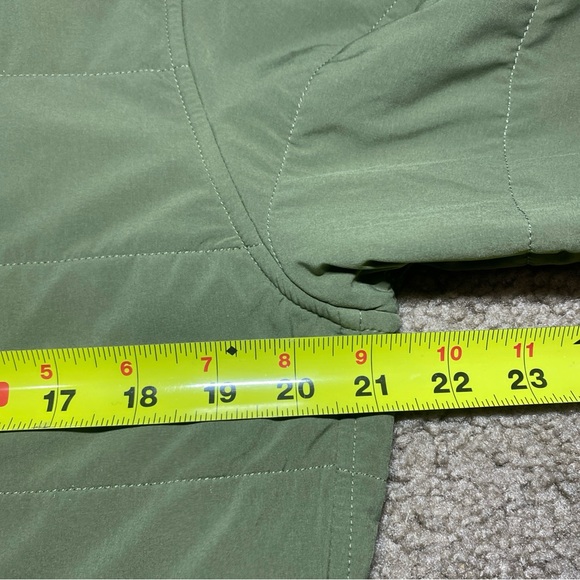 The North Face The Mountain Green Insulated Sweatshirt Hoodie Men’s M 721210 - Picture 4 of 8